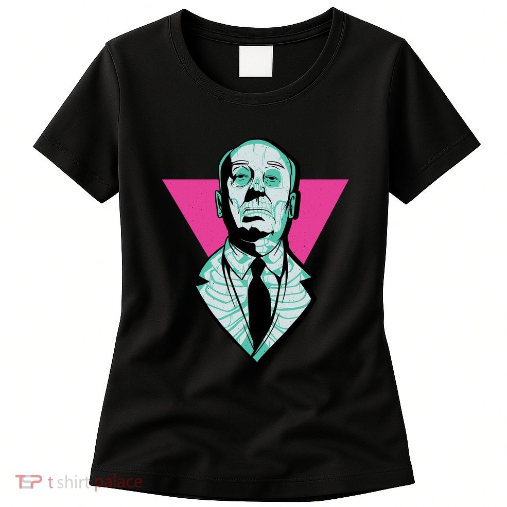 Hitchcock Neon Skull Women's T-Shirt