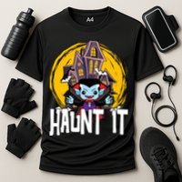 Haunt It Vampire Spooky Halloween Cooling Performance Crew T-Shirt