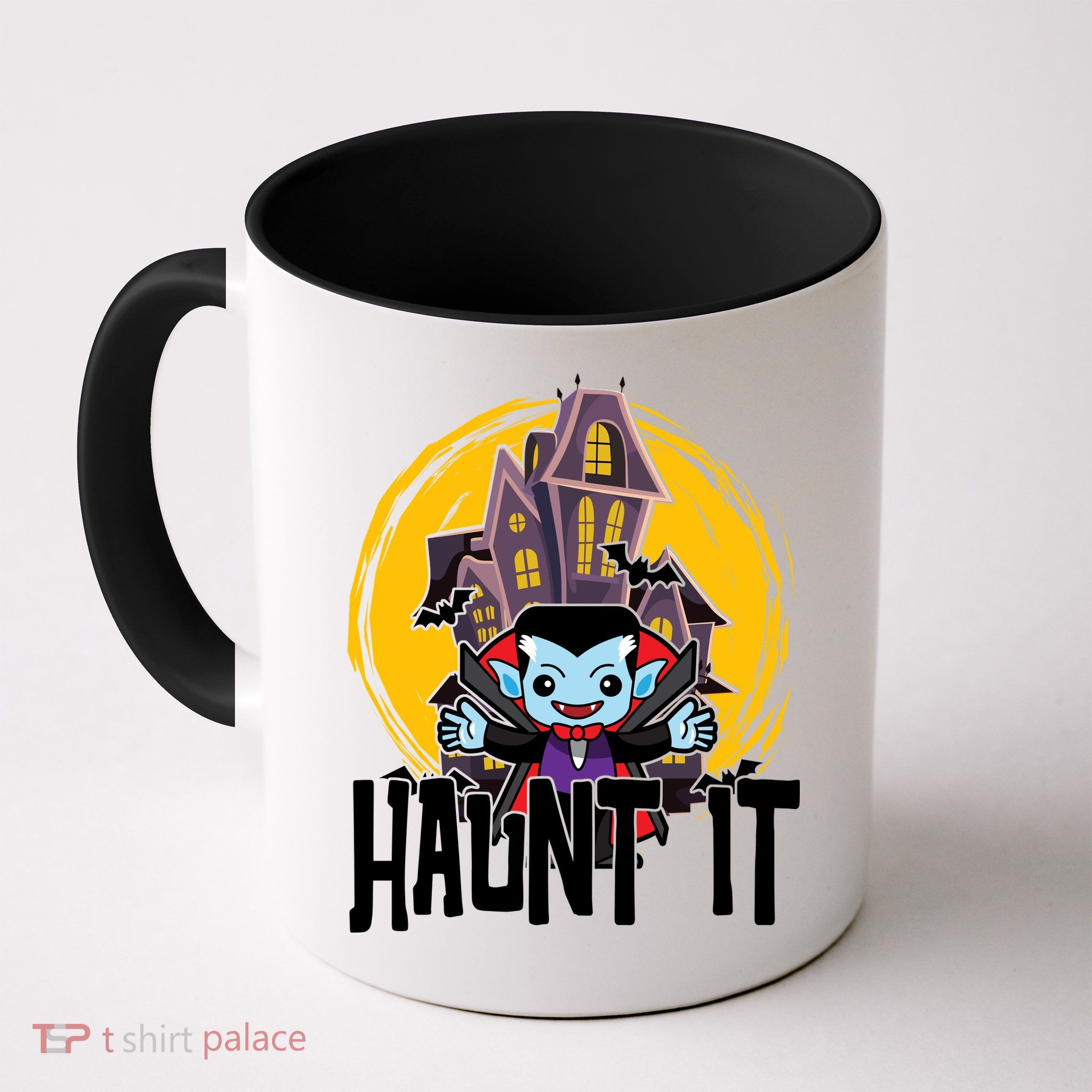 Haunt It Vampire Spooky Halloween Mug