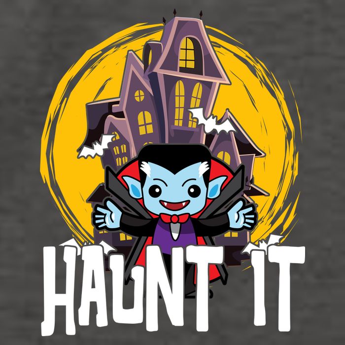 Haunt It Vampire Spooky Halloween Vector Backpack