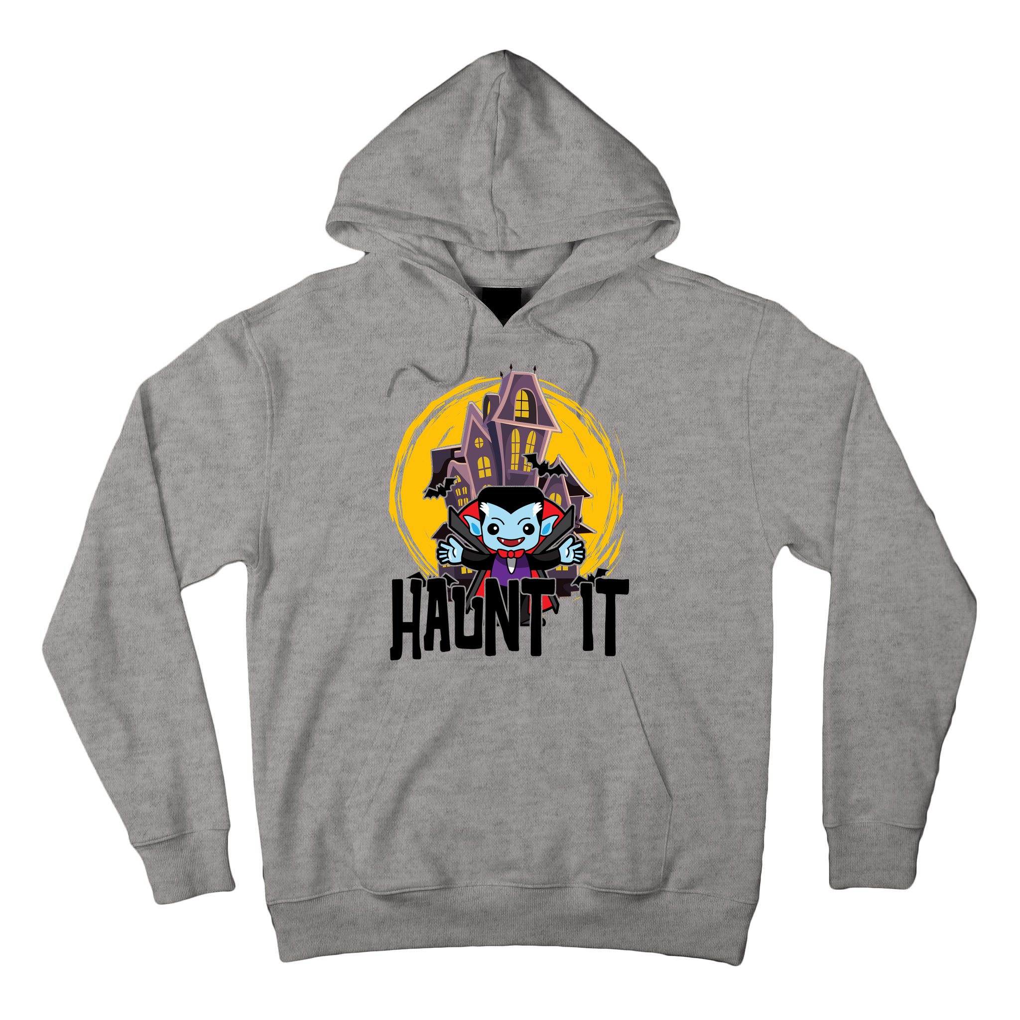 Haunt It Vampire Spooky Halloween Tall Hoodie