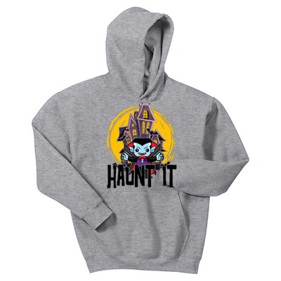 Haunt It Vampire Spooky Halloween Kids Hoodie