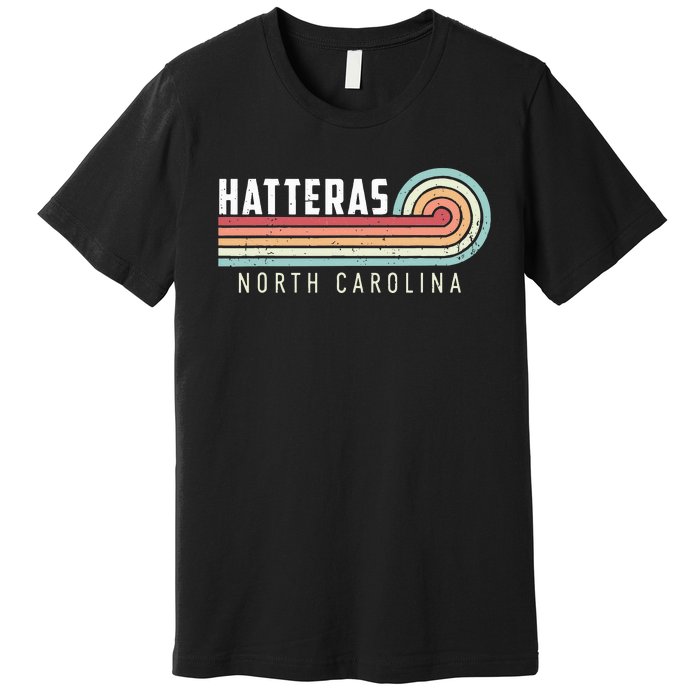 Hatteras Island Vintage North Carolina Premium T-Shirt