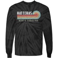 Hatteras Island Vintage North Carolina Tie-Dye Long Sleeve Shirt