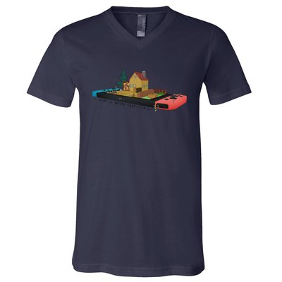 Home Is Where Your Farm Is V-Neck T-Shirt