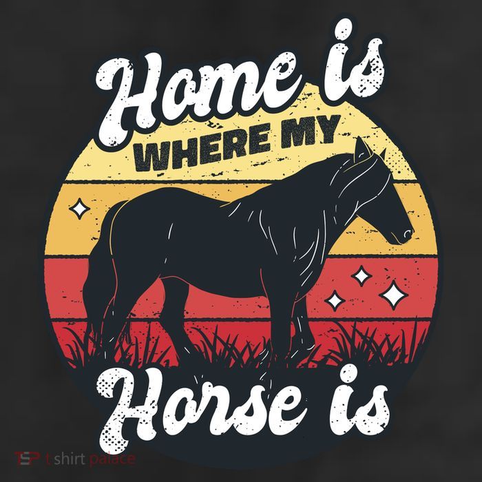Home Is Where My Horse Is Trucker Hat