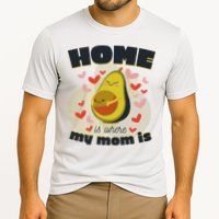 Home Is Where My Mom Is Pregnant Avocado Cooling Performance Crew T-Shirt
