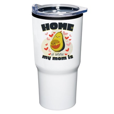 Home Is Where My Mom Is Pregnant Avocado Tumbler