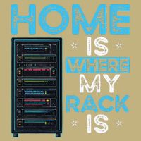 Home Is Where My Rack Is Funny Server Admin Mousepad