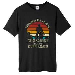 Happiness Is Watching Gunsmoke Over And Over Again Cowboys Tall Fusion ChromaSoft Performance T-Shirt