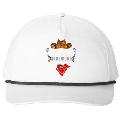 Happiness Is Watching Gunsmoke Over And Over Again Cowboys  Snapback Five-Panel Rope Hat