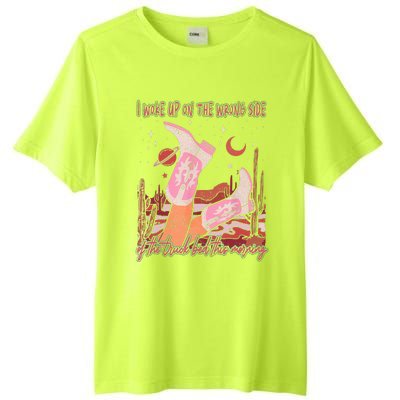 H.Ardy I Woke Up On The Wrong Side Of The Truck Bed Funny Tall Fusion ChromaSoft Performance T-Shirt