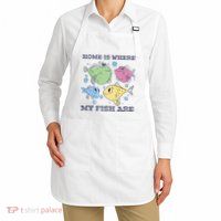 Home Is Where My Fish Are Colorful Fishes Apron