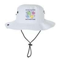 Home Is Where My Fish Are Colorful Fishes Legacy Cool Fit Booney Bucket Hat