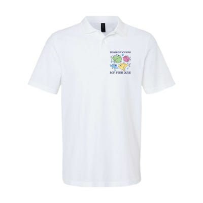 Home Is Where My Fish Are Colorful Fishes Polo