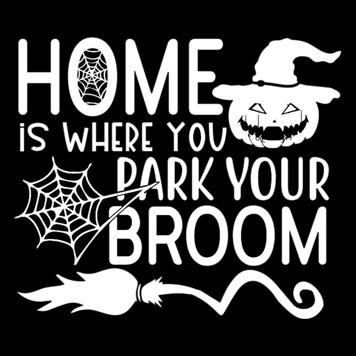 Home Is Where You Park Your Broom 16 in Basic Backpack