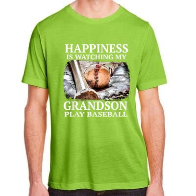 Happiness Is Watching My Grandson Play Baseball Adult ChromaSoft Performance T-Shirt