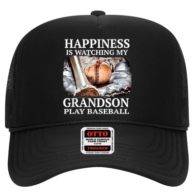 Happiness Is Watching My Grandson Play Baseball Hat