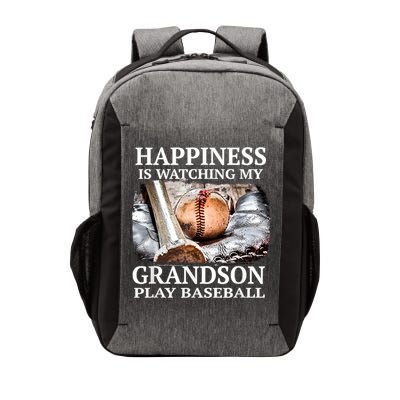 Happiness Is Watching My Grandson Play Baseball Vector Backpack