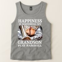 Happiness Is Watching My Grandson Play Baseball Tank Top