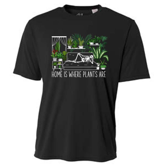 Home Is Where My Plants Are House Plant Cooling Performance Crew T-Shirt