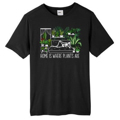 Home Is Where My Plants Are House Plant Tall Fusion ChromaSoft Performance T-Shirt