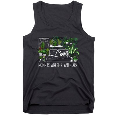 Home Is Where My Plants Are House Plant Tank Top