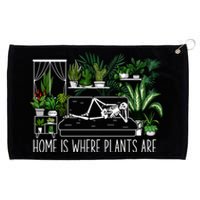 Home Is Where My Plants Are House Plant Grommeted Golf Towel