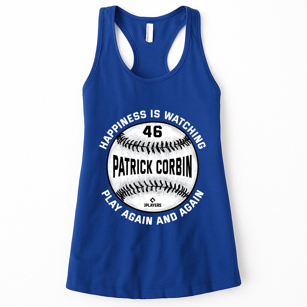 Happiness Is Watching Patrick Corbin Baseball Player Meaningful Gift Womens Tank Top
