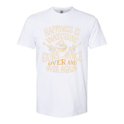 Happiness Is Watching Gunsmoke  Softstyle CVC T-Shirt