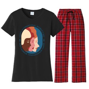 Happy International Womens Day Women's Flannel Pajama Set