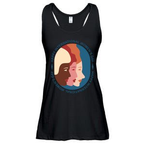 Happy International Womens Day Ladies Essential Flowy Tank