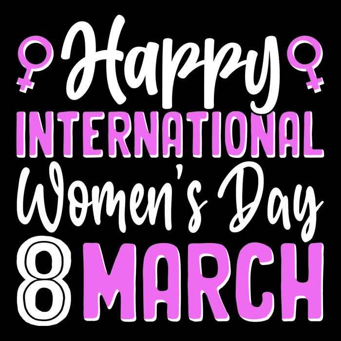 Happy International Womens Day March 8 Womens Tank Top