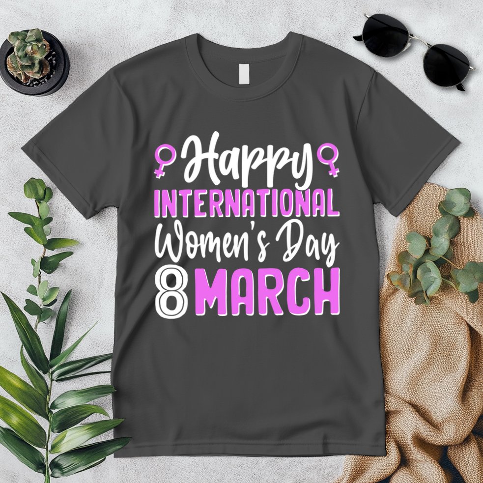 Happy International Womens Day March 8 Premium T-Shirt
