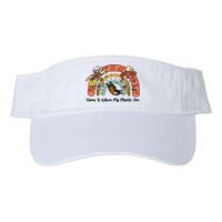 Home Is Where My Plants Are. Funny Distressed Gardening Valucap Bio-Washed Visor