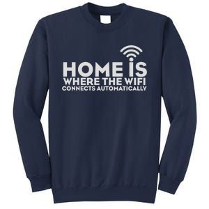 HOME IS WHERE THE WIFI Sweatshirt