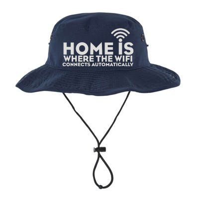 HOME IS WHERE THE WIFI Legacy Cool Fit Booney Bucket Hat