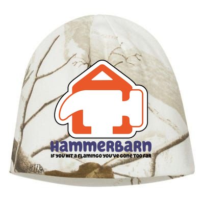 Hammerbarn If You Hit A Flamingo You're Gone Too Far Kati - Camo Knit Beanie