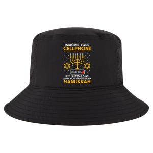 Hanukkah Imagine Your Cellphone Chanukah Jew Cool Comfort Performance Bucket Hat