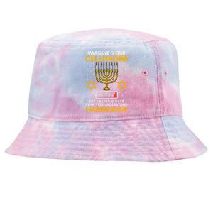 Hanukkah Imagine Your Cellphone Chanukah Jew Tie-Dyed Bucket Hat