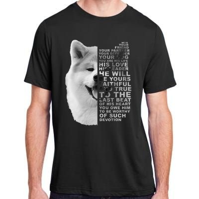 He Is Your Friend Your Partner Your Dog Akita Inu Adult ChromaSoft Performance T-Shirt