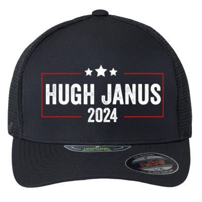 Hugh Janus 24 For President Funny Election Flexfit Unipanel Trucker Cap