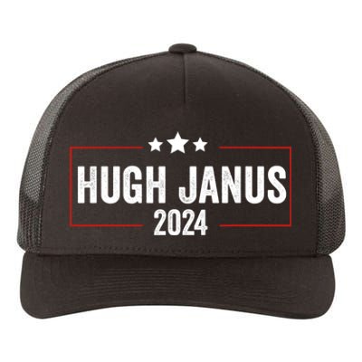 Hugh Janus 24 For President Funny Election Yupoong Adult 5-Panel Trucker Hat