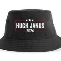 Hugh Janus 24 For President Funny Election Sustainable Bucket Hat