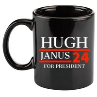 Hugh Janus 24 For President Funny 2024 Election 11oz C Handle Ceramic Mug