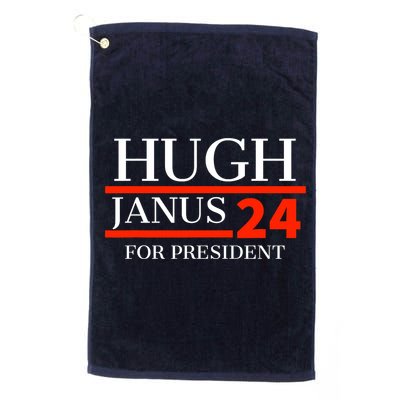 Hugh Janus 24 For President Funny 2024 Election Golf Towel