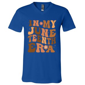 Happy Junenth 2024 In My Junenth Era Independence Day Gift V-Neck T-Shirt