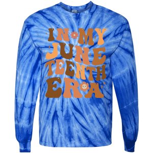 Happy Junenth 2024 In My Junenth Era Independence Day Gift Tie-Dye Long Sleeve Shirt