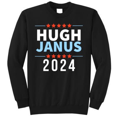 Hugh Janus 24 For President Funny 2024 Election Sweatshirt