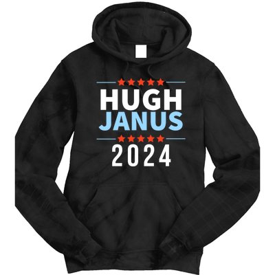 Hugh Janus 24 For President Funny 2024 Election Tie Dye Hoodie